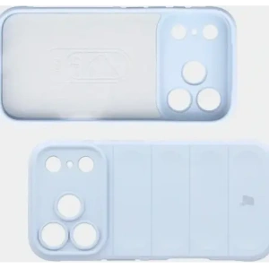 Pancerne etui Bizon Case Tur do Apple iPhone 17 Pro jasnoniebieskie