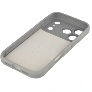 Pancerne etui Bizon Case Tur do Apple iPhone 17 Pro jasnoszare