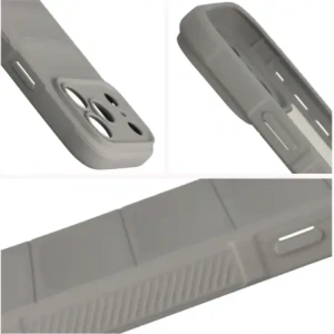 Pancerne etui Bizon Case Tur do Apple iPhone 17 Pro jasnoszare