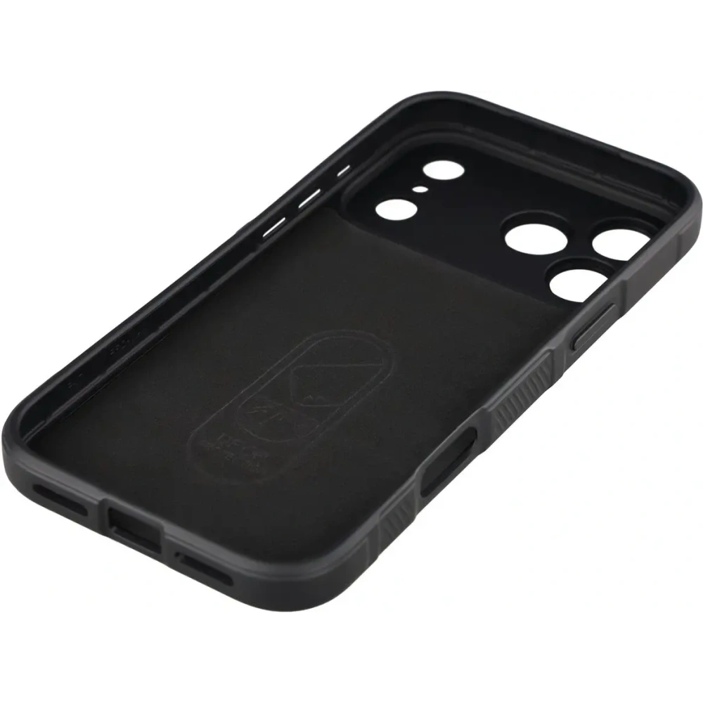Pancerne etui Bizon Case Tur do Apple iPhone 17 Pro Max czarne
