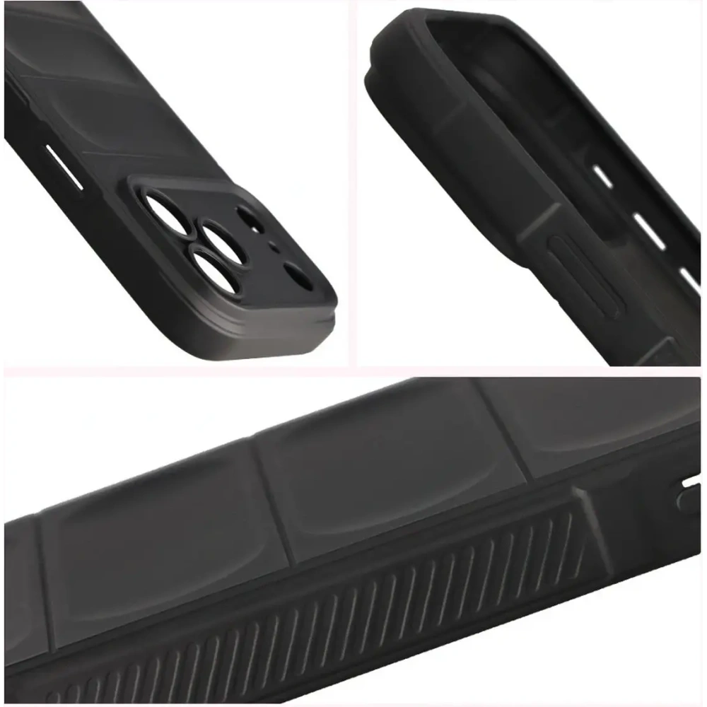 Pancerne etui Bizon Case Tur do Apple iPhone 17 Pro Max czarne