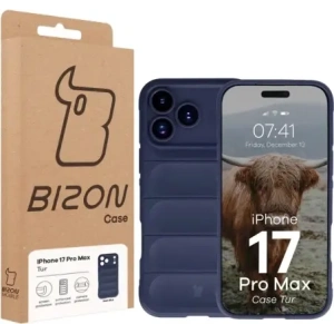 Pancerne etui Bizon Case Tur do Apple iPhone 17 Pro Max granatowe