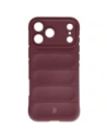 Pancerne etui Bizon Case Tur do Apple iPhone 17 Pro Max burgundowe