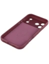 Pancerne etui Bizon Case Tur do Apple iPhone 17 Pro Max burgundowe
