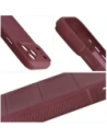 Pancerne etui Bizon Case Tur do Apple iPhone 17 Pro Max burgundowe