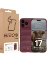 Pancerne etui Bizon Case Tur do Apple iPhone 17 Pro Max burgundowe