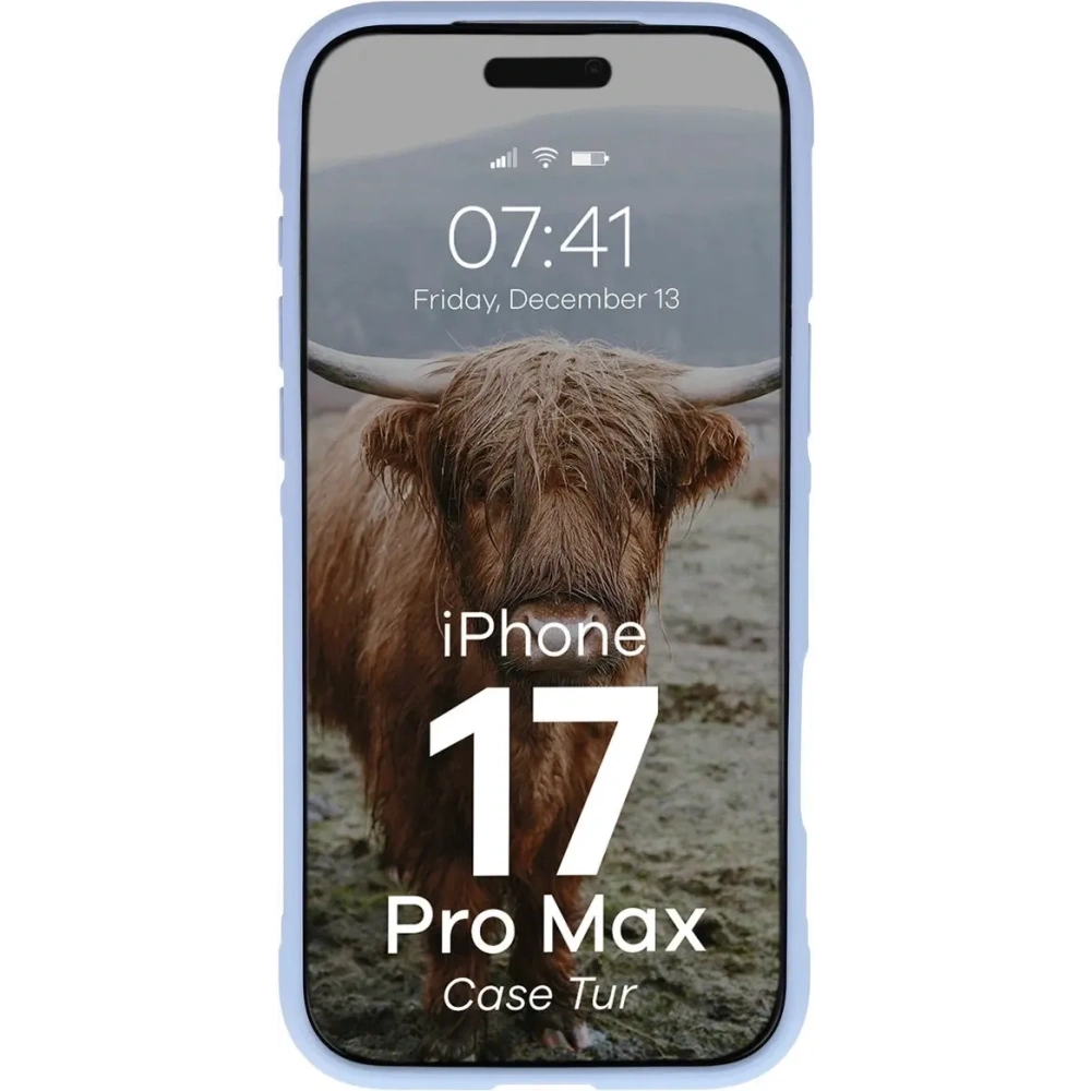 Pancerne etui Bizon Case Tur do Apple iPhone 17 Pro Max jasnoniebieskie