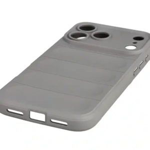 Pancerne etui Bizon Case Tur do Apple iPhone 17 Pro Max jasnoszare