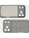 Pancerne etui Bizon Case Tur do Apple iPhone 17 Pro Max jasnoszare