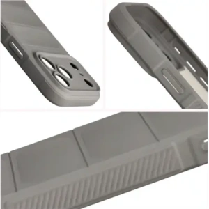 Pancerne etui Bizon Case Tur do Apple iPhone 17 Pro Max jasnoszare