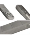 Pancerne etui Bizon Case Tur do Apple iPhone 17 Pro Max jasnoszare