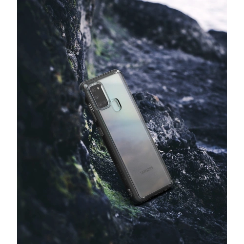 Etui Ringke Fusion Samsung Galaxy A21s Smoke Black