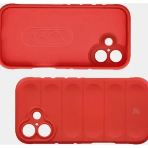 Pancerne etui Bizon Case Tur do Apple iPhone 17 czerwone