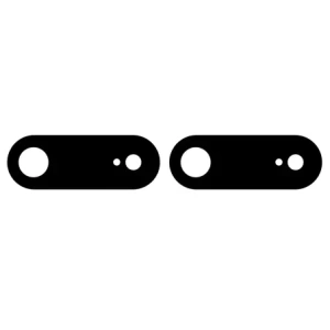 Szkło na aparat Bizon Glass Lens do Apple iPhone 17 Air [2 PACK]