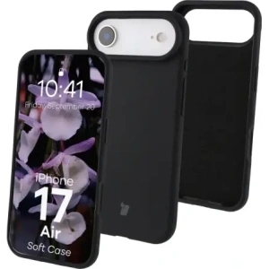 Silikonowe etui Bizon Soft Case do Apple iPhone 17 Air czarne