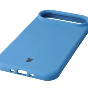Silikonowe etui Bizon Soft Case do Apple iPhone 17 Air niebieskie