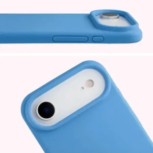 Silikonowe etui Bizon Soft Case do Apple iPhone 17 Air niebieskie