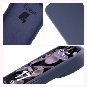 Silikonowe etui Bizon Soft Case do Apple iPhone 17 Air ciemnoniebieskie