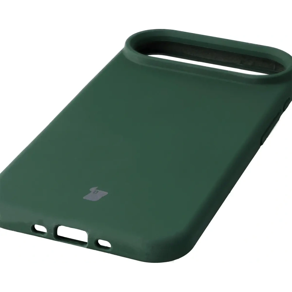 Silikonowe etui Bizon Soft Case do Apple iPhone Air ciemnozielone