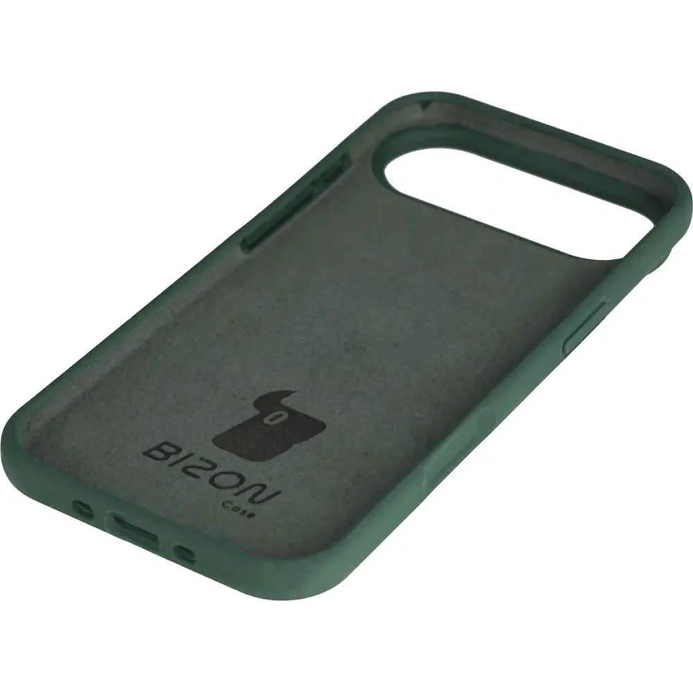 Silikonowe etui Bizon Soft Case do Apple iPhone Air ciemnozielone