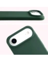 Silikonowe etui Bizon Soft Case do Apple iPhone Air ciemnozielone