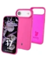 Silikonowe etui Bizon Soft Case do Apple iPhone Air fuksja