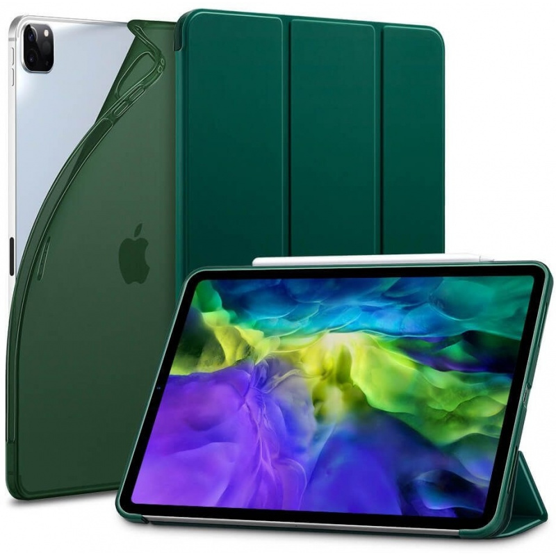 ESR Distributor - 4894240108642 - ESR199GRN - ESR Rebound Slim Apple iPad Pro 11 2018/2020 Pine Green - B2B homescreen