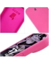 Silikonowe etui Bizon Soft Case do Apple iPhone Air fuksja
