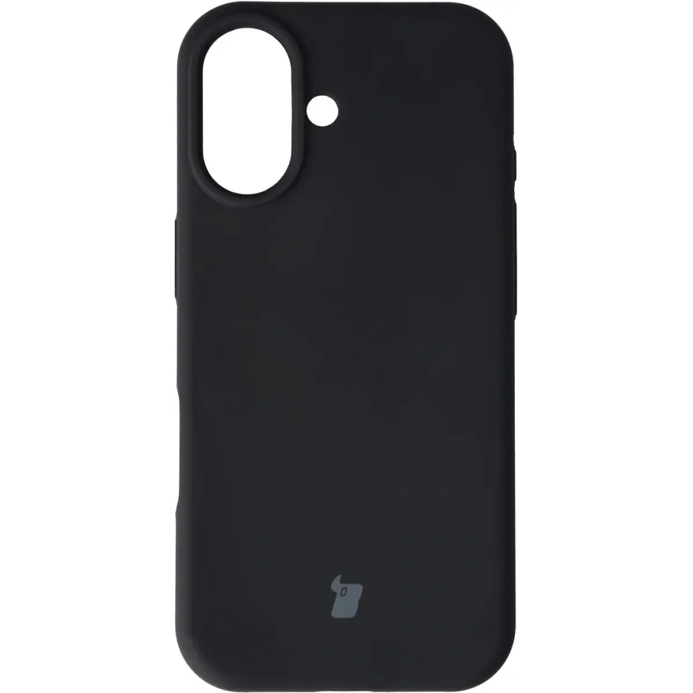 Silikonowe etui Bizon Soft Case do Apple iPhone 17 czarne