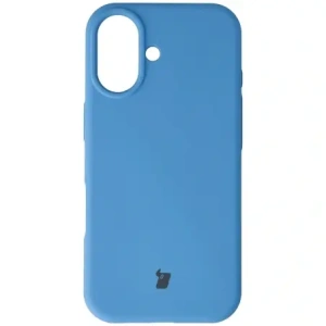 Silikonowe etui Bizon Soft Case do Apple iPhone 17 niebieskie
