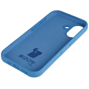 Silikonowe etui Bizon Soft Case do Apple iPhone 17 niebieskie