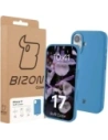 Silikonowe etui Bizon Soft Case do Apple iPhone 17 niebieskie