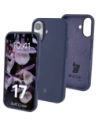 Silikonowe etui Bizon Soft Case do Apple iPhone 17 ciemnoniebieskie