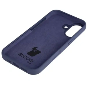 Silikonowe etui Bizon Soft Case do Apple iPhone 17 ciemnoniebieskie