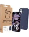 Silikonowe etui Bizon Soft Case do Apple iPhone 17 ciemnoniebieskie