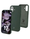 Silikonowe etui Bizon Soft Case do Apple iPhone 17 ciemnozielone