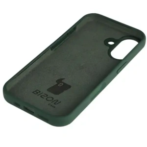 Silikonowe etui Bizon Soft Case do Apple iPhone 17 ciemnozielone