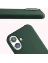 Silikonowe etui Bizon Soft Case do Apple iPhone 17 ciemnozielone