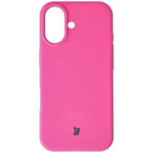 Silikonowe etui Bizon Soft Case do Apple iPhone 17 fuksja
