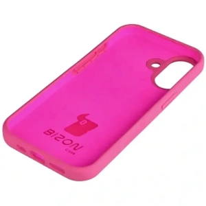 Silikonowe etui Bizon Soft Case do Apple iPhone 17 fuksja