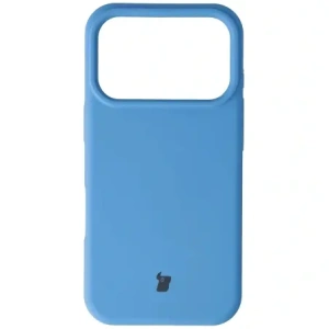Silikonowe etui Bizon Soft Case do Apple iPhone 17 Pro niebieskie