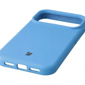 Silikonowe etui Bizon Soft Case do Apple iPhone 17 Pro niebieskie
