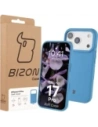 Silikonowe etui Bizon Soft Case do Apple iPhone 17 Pro niebieskie