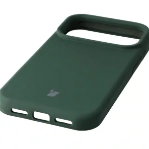 Silikonowe etui Bizon Soft Case do Apple iPhone 17 Pro ciemnozielone