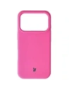 Silikonowe etui Bizon Soft Case do Apple iPhone 17 Pro fuksja