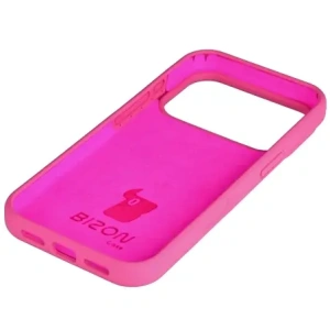 Silikonowe etui Bizon Soft Case do Apple iPhone 17 Pro fuksja