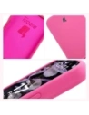 Silikonowe etui Bizon Soft Case do Apple iPhone 17 Pro fuksja