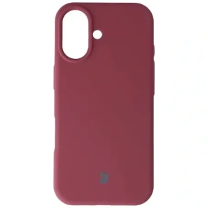 Silikonowe etui Bizon Soft Case do Apple iPhone 17 ciemnofioletowe