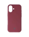 Silikonowe etui Bizon Soft Case do Apple iPhone 17 ciemnofioletowe