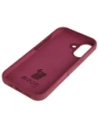 Silikonowe etui Bizon Soft Case do Apple iPhone 17 ciemnofioletowe